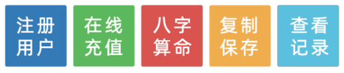 元亨利贞网在线批八字算命系统使用步骤