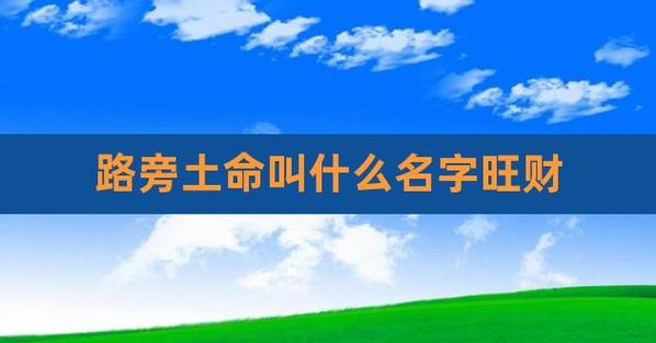 路旁土命叫什么名字旺财,91年路旁土命起什么名字好