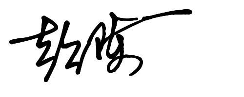 名字(彭陈)的艺术签名
