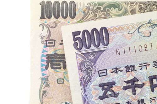 日本货币日元纸币
