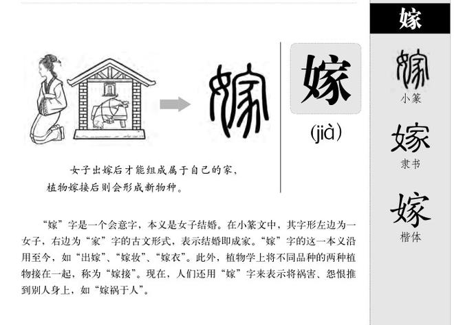 嫁字为取名不常用字,寓意一般.