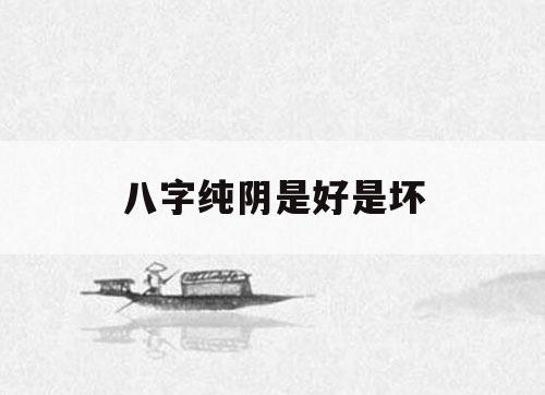 什么是真正的八字纯阴和纯阳