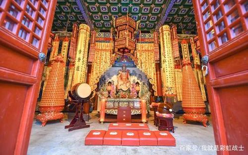 今天是财神爷赵公明的生日,福州财神庙专供他的神像,您拜过吗