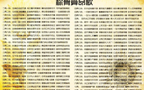 生辰八字称骨重量表,生辰八字称骨重2004是什么