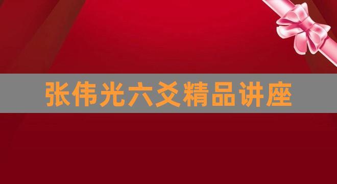 张伟光六爻精品讲座张伟光六爻排盘